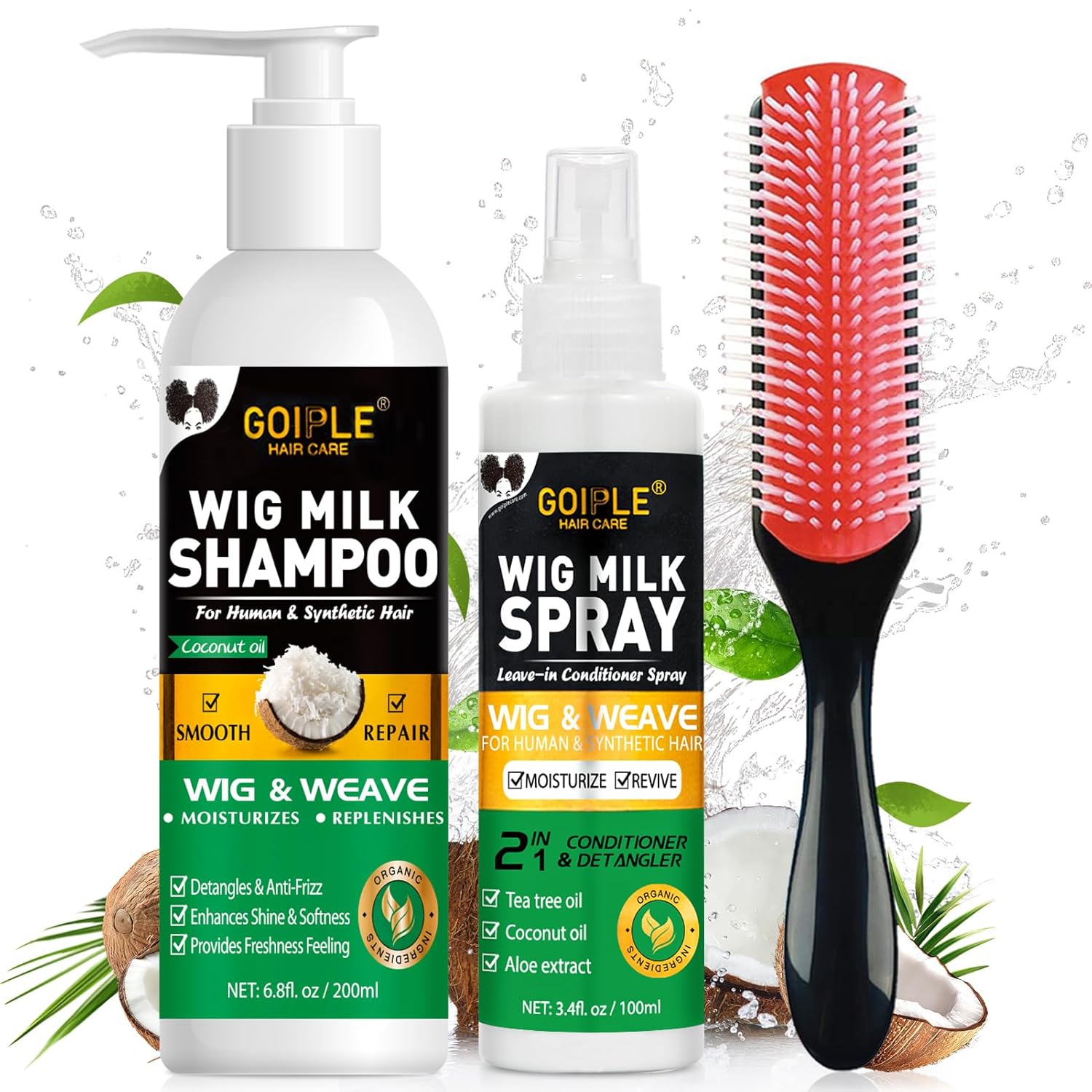Hair Care Women - Kit de Cuidado de Pelucas 3