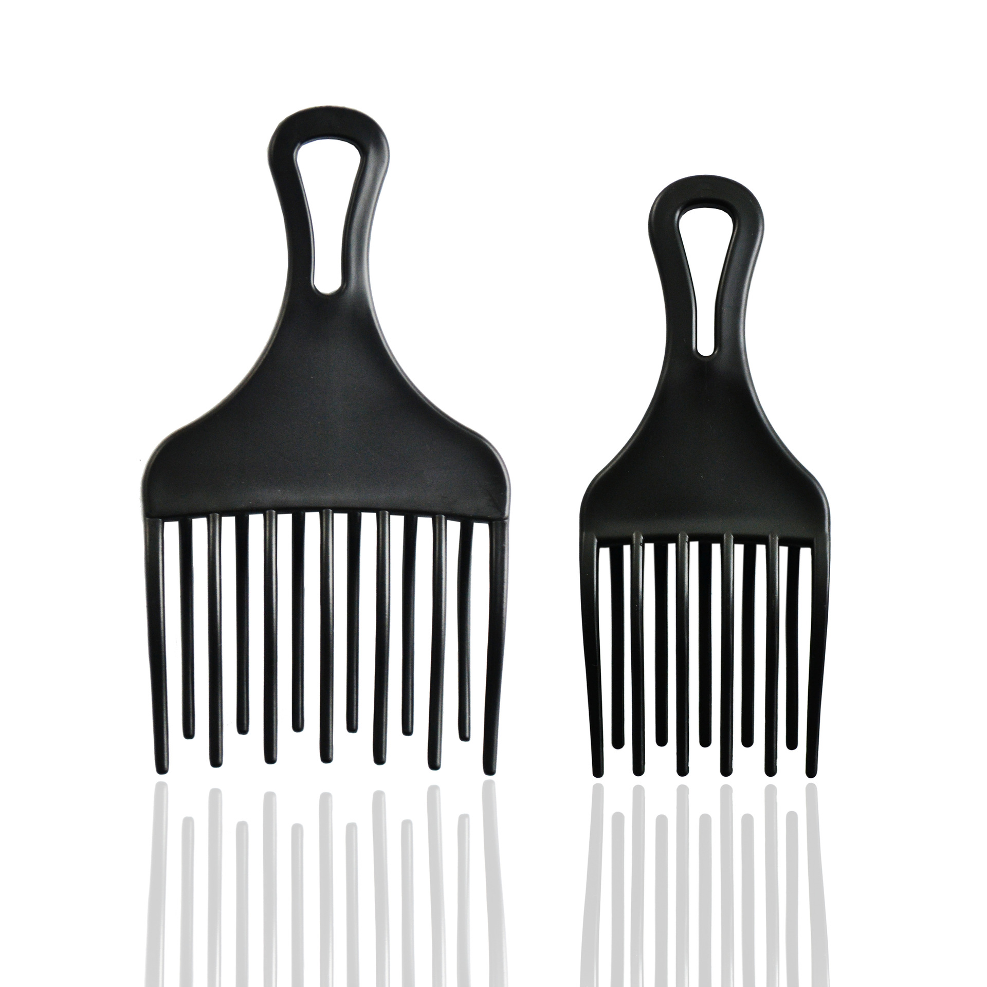 Afro Pick Comb - Cepillo de dientes anchos, peine, tenedor,