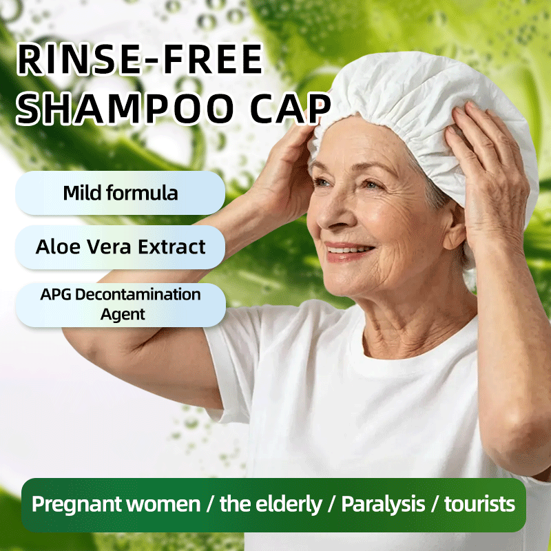 Hair Care Salon - Gorro de Champú Desechable sin Agua