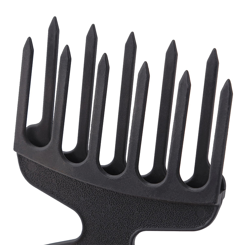 Afro Pick Comb - (.) Peine de plástico ancho con