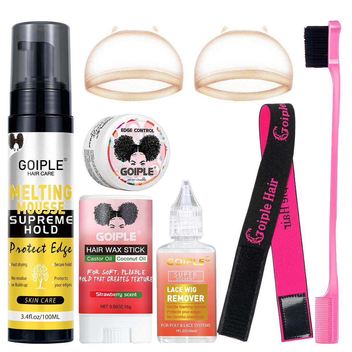 Hair Care Women - Kit de Gel Fijador de Cabello