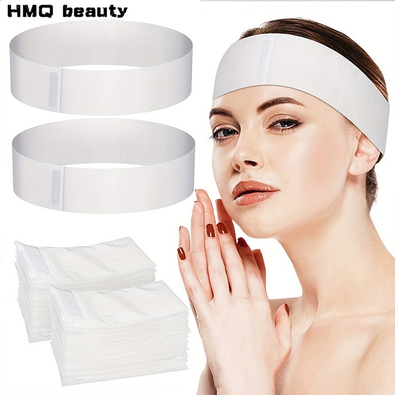 Hair Care Women - 100/50/10 Uds. Diademas faciales desechables Spa