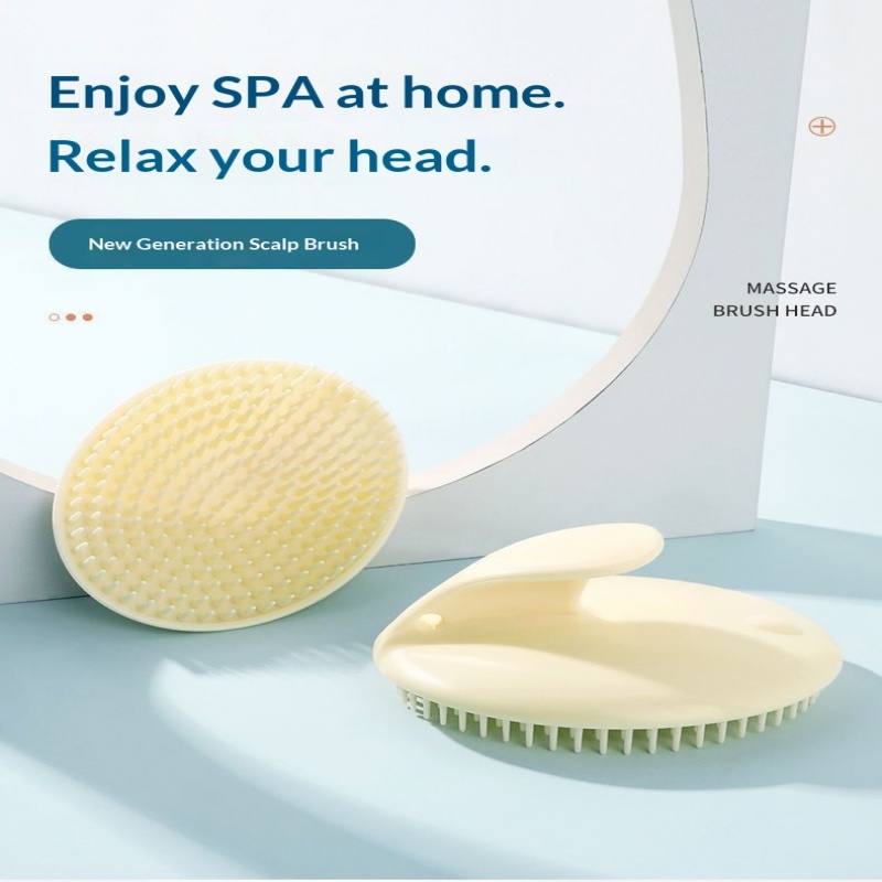 Cepillo Masajeador de Silicona - Hair Care Salon reseña y precio