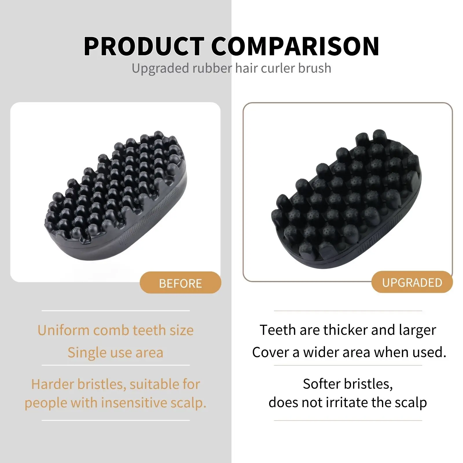 NUEVO Cepillo Antideslizante d - Afro Pick Comb reseña y precio