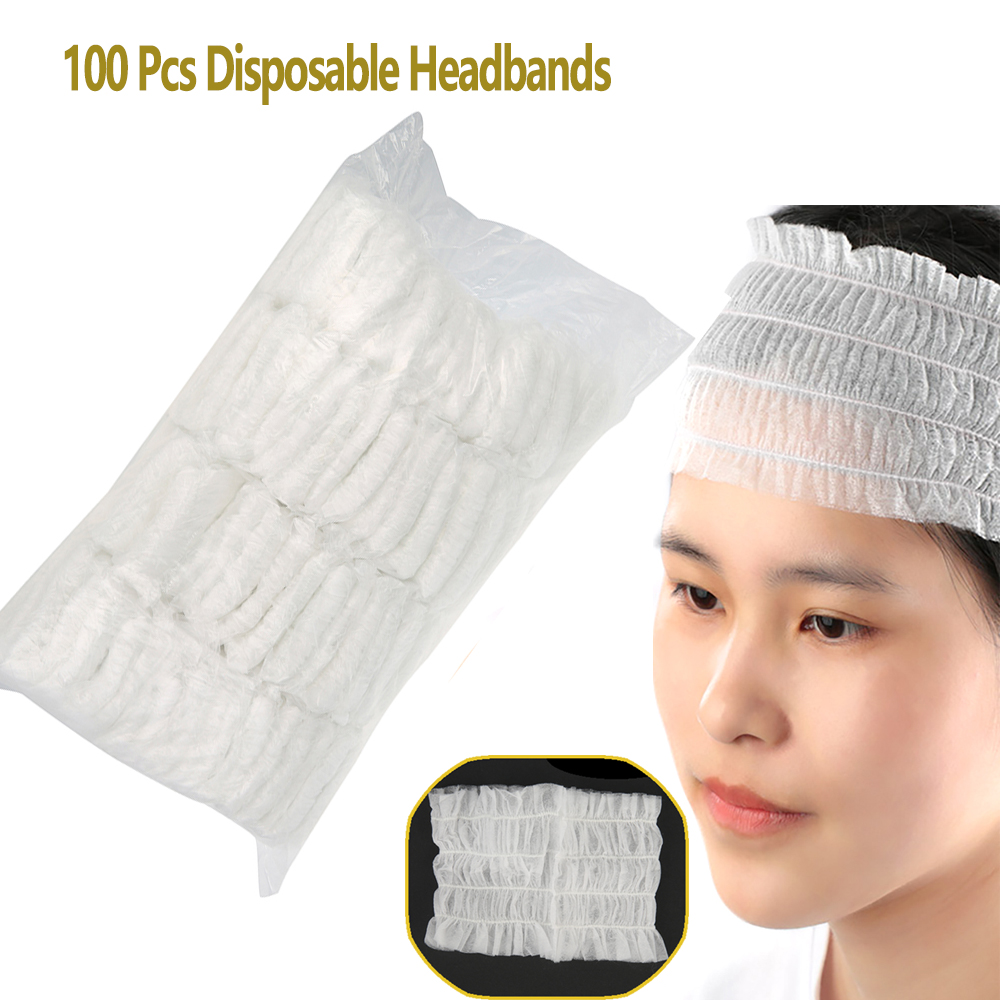 100 Uds. Diademas desechables  - Hair Care Journey reseña y precio