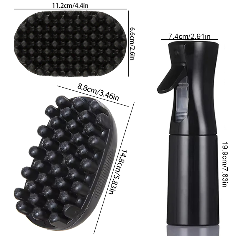 Juego de 2 cepillos de esponja - Afro Pick Comb reseña y precio
